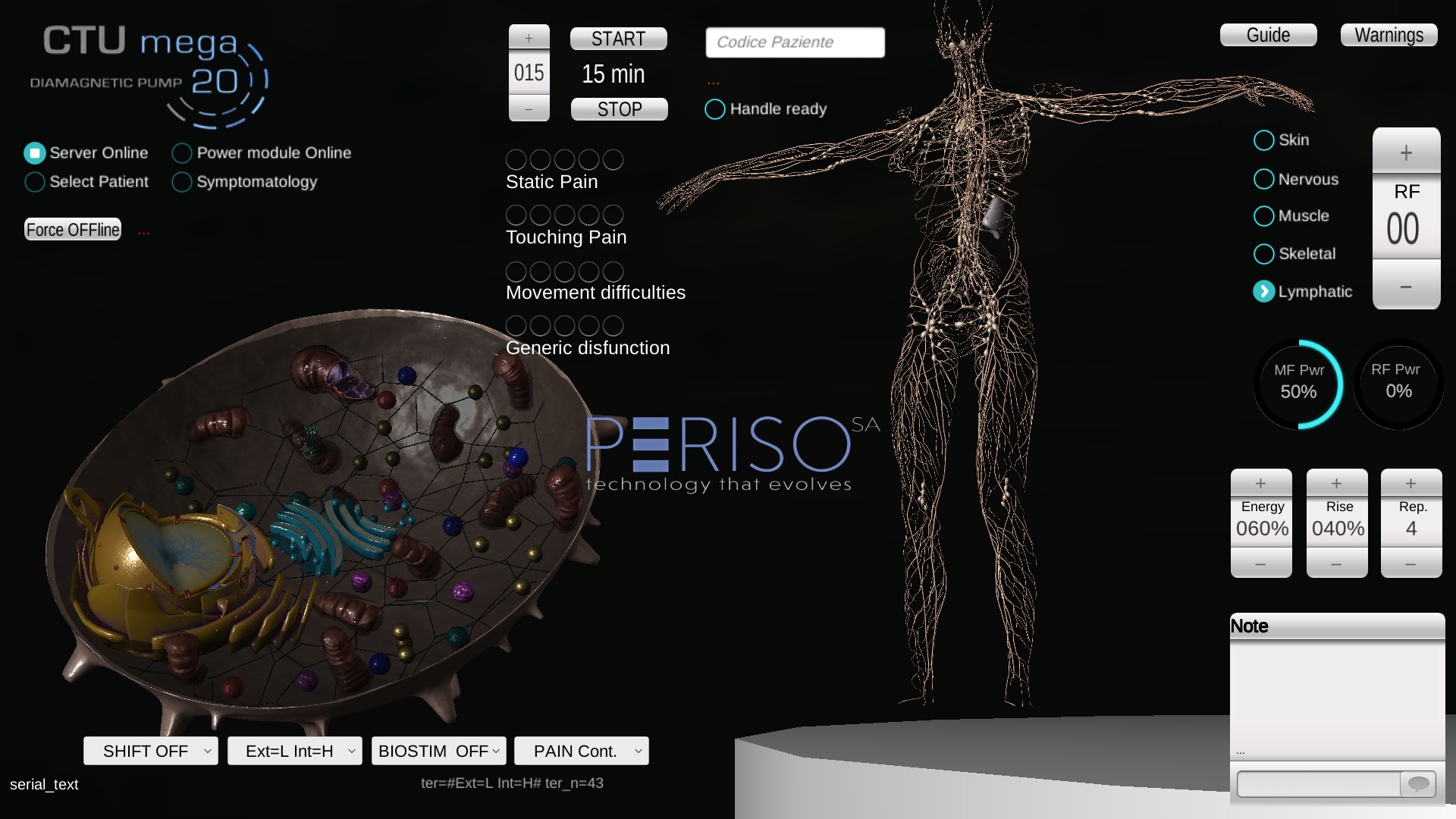 Tratamiento dolencias musculares